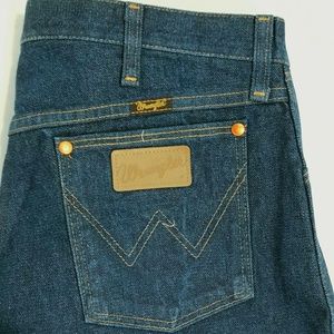 Vintahe Pro Rodeo Wrangler Denim Jeans Sz 34x36
